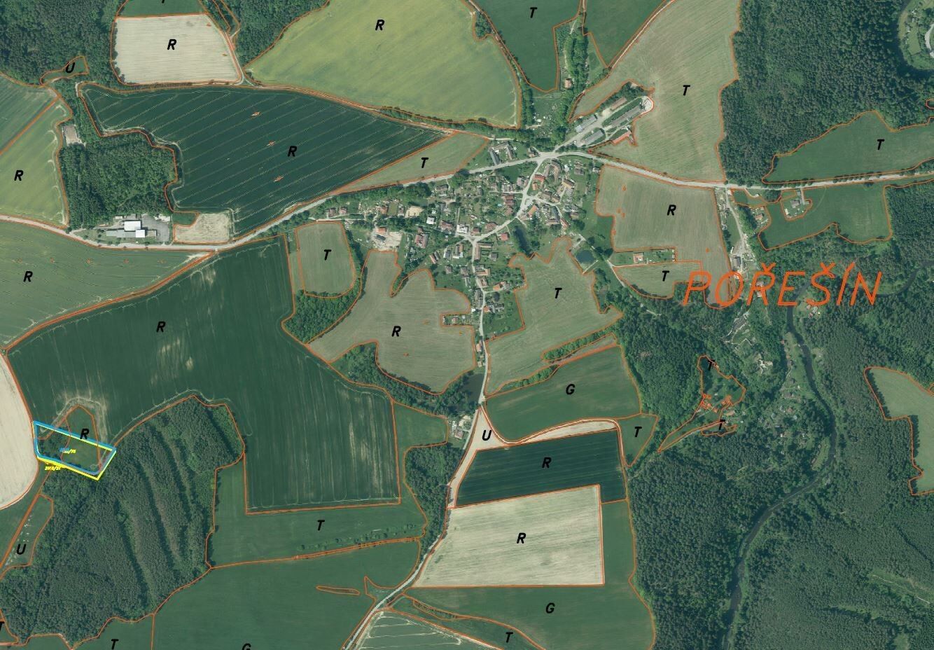 Ostatní, Pořešín, Kaplice, 11 526 m²