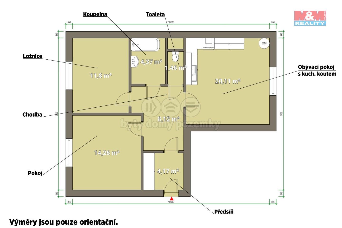 Prodej byt 3+kk - Krandova, Stod, 70 m²