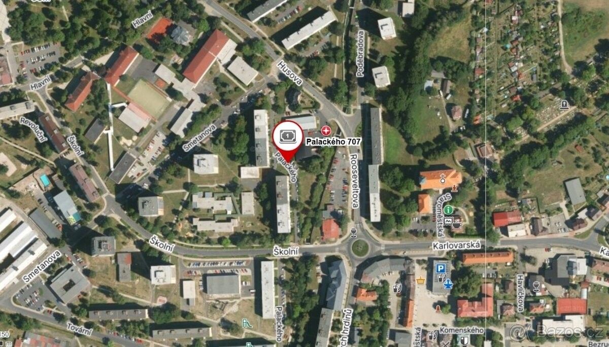 Prodej byt 1+1 - Chodov u Karlových Var, 357 35, 36 m²