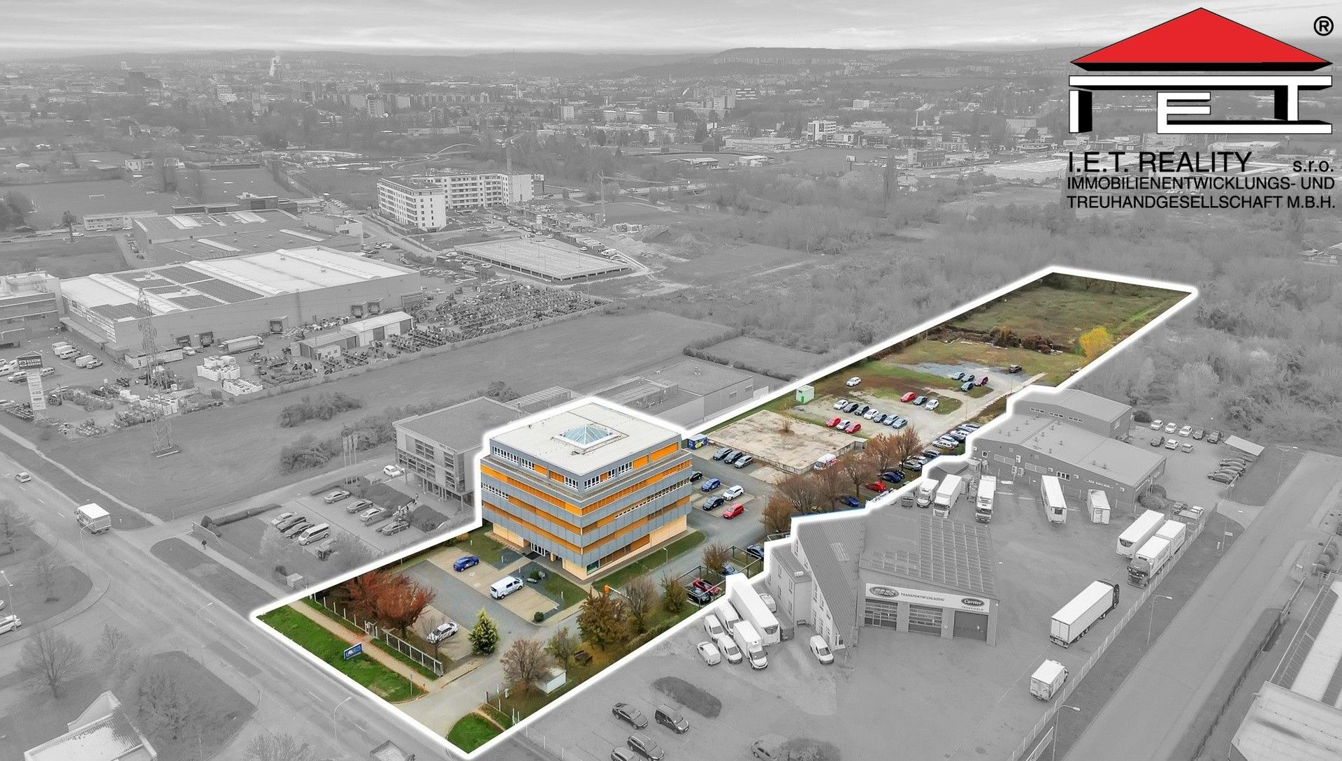 Komerční pozemky, Kšírova, Brno, 13 540 m²