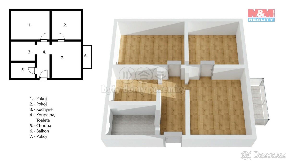 3+1, Frýdek-Místek, 738 01, 75 m²