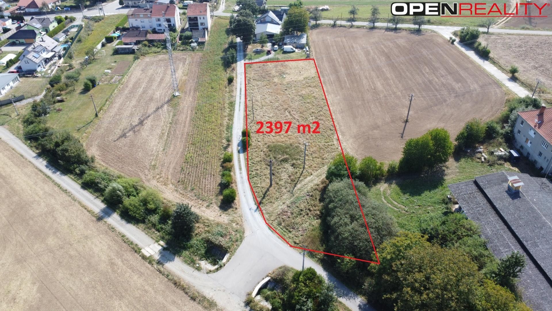 Prodej zemědělský pozemek - Chudčice, 2 397 m²