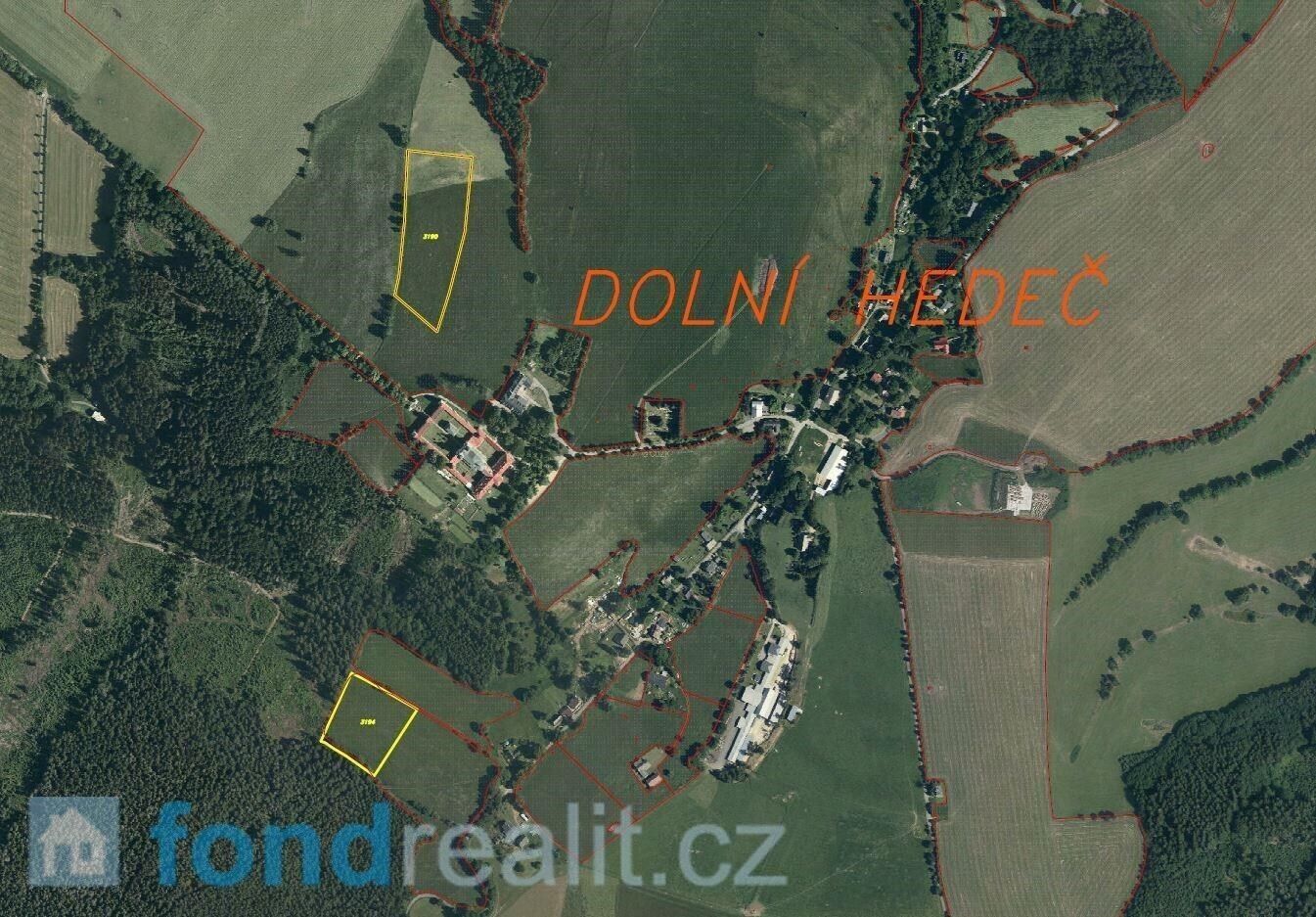 Prodej pozemek - Dolní Hedeč, Králíky, 25 968 m²