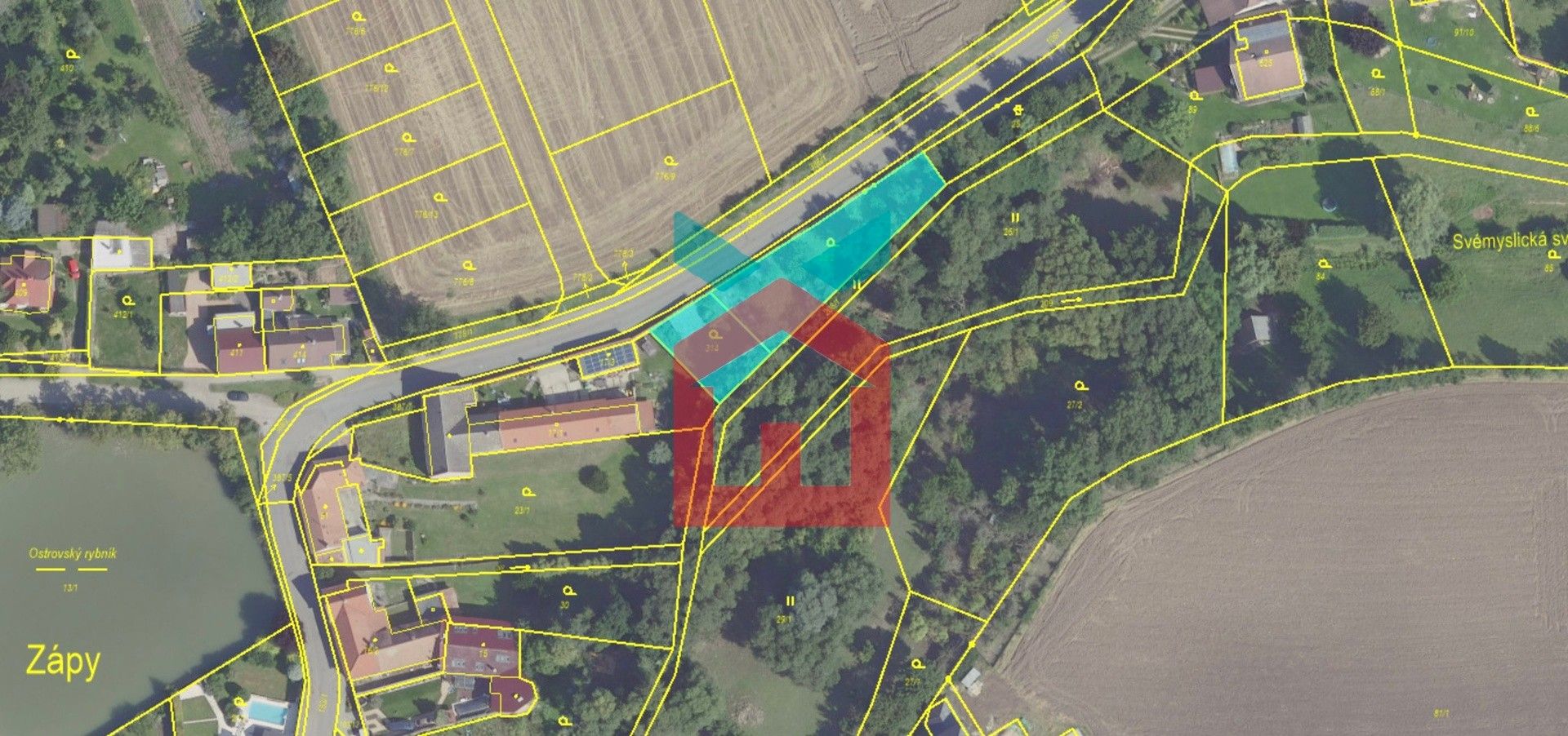 Pozemky pro bydlení, Zápy