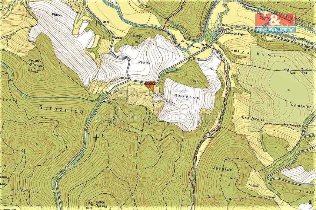 Prodej louka - Moravská Třebová, 571 01, 808 m²