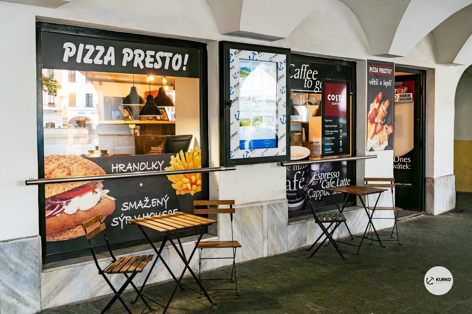 Restaurace, náměstí Svobody, Frýdek-Místek, 75 m²