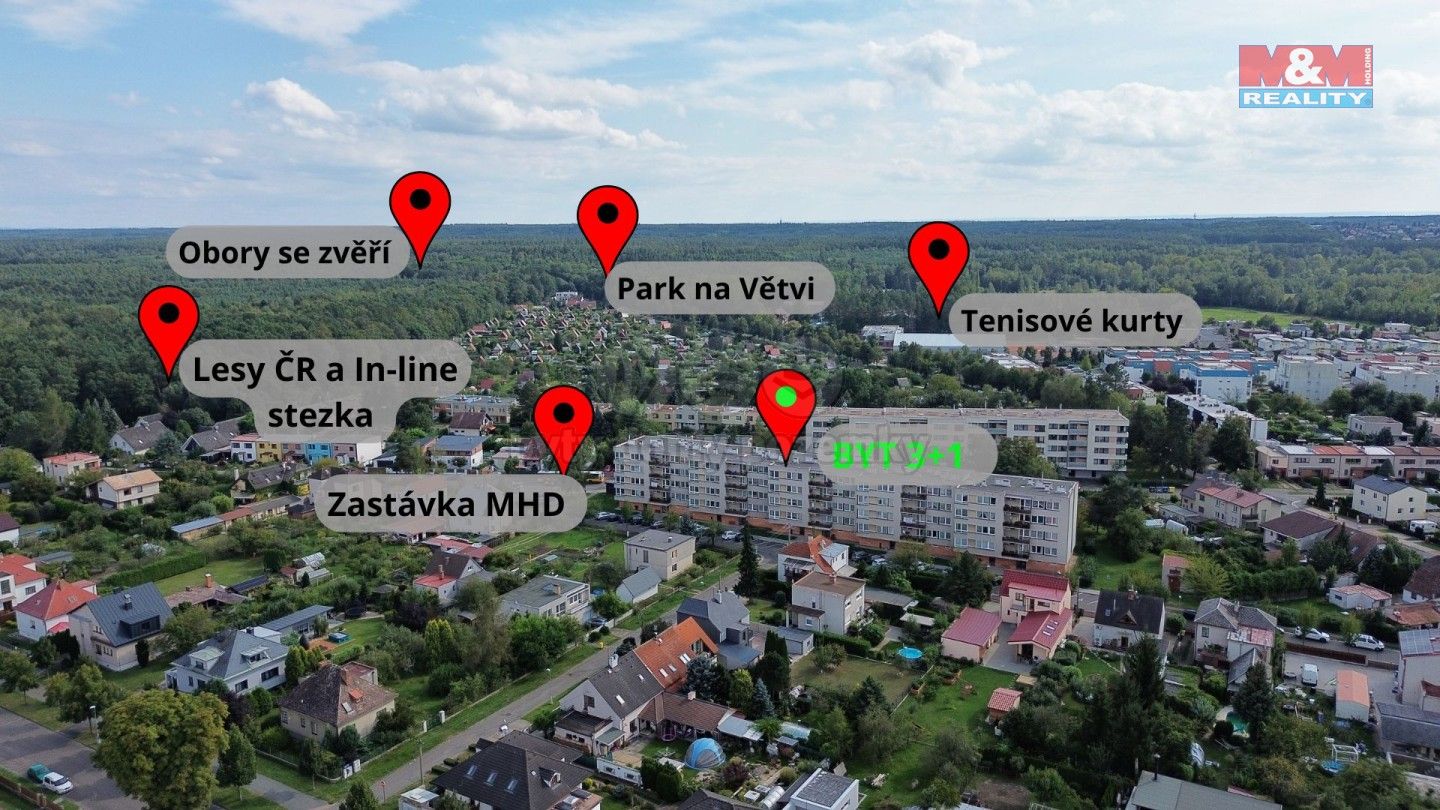 3+1, U Střelnice, Hradec Králové, 78 m²