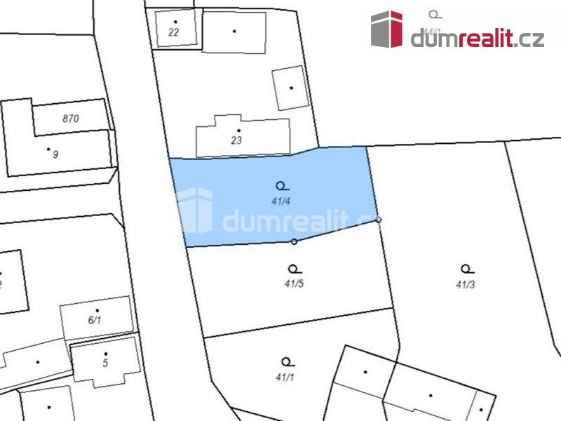 Prodej pozemek pro bydlení - Újezd, Horšice, 648 m²