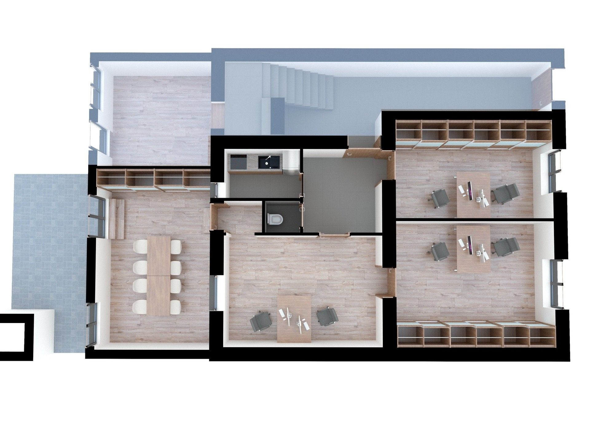 Prodej kancelář - V Ráji, Pardubice, 116 m²