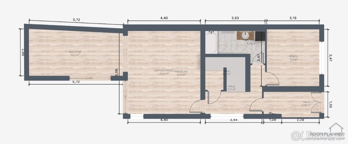 Prodej dům - Kunovice, 686 04, 186 m²