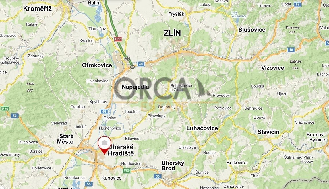 Prodej pozemek - Uherské Hradiště, 686 01, 1 170 m²