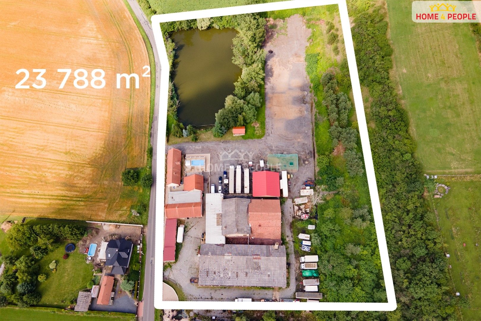 Prodej rodinný dům - Mělnická, Všetaty, 558 m²