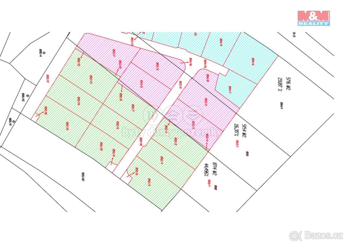 Prodej zemědělský pozemek - Velký Beranov, 588 21, 893 m²