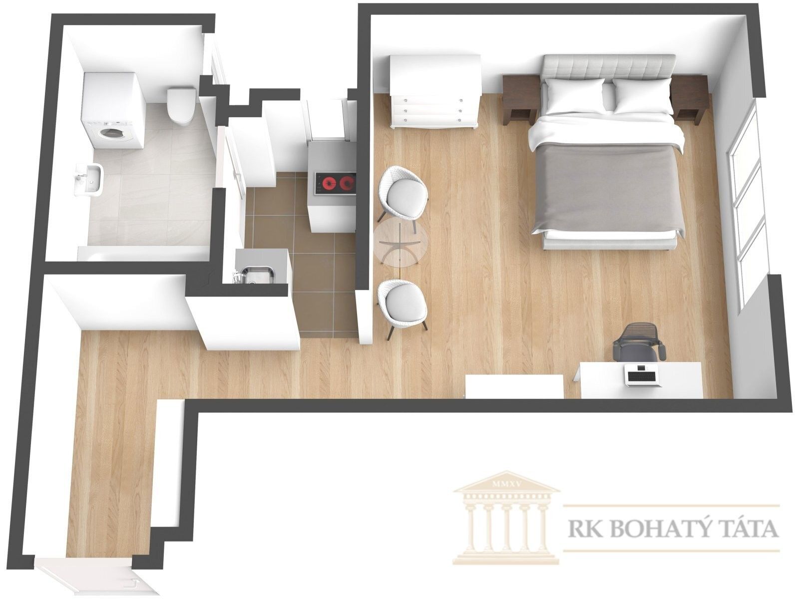 Prodej byt 1+kk - Konviktská, Praha, 33 m²