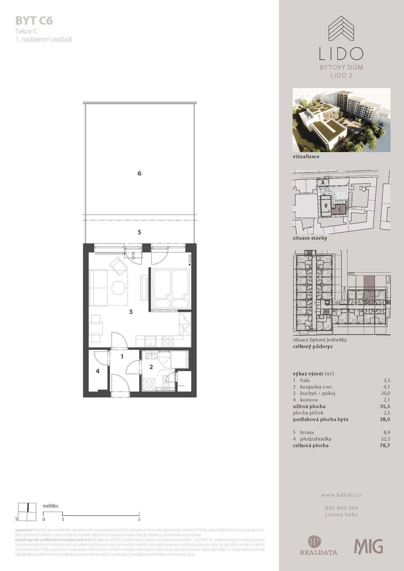 Prodej byt 1+kk - Spolková, Brno, 38 m²