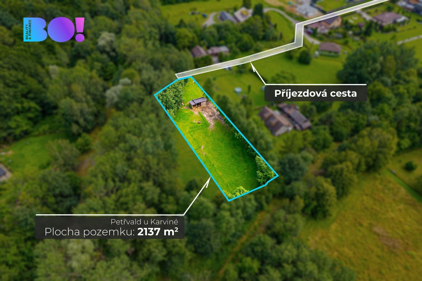 Pozemky pro bydlení, Petřvald, 2 137 m²