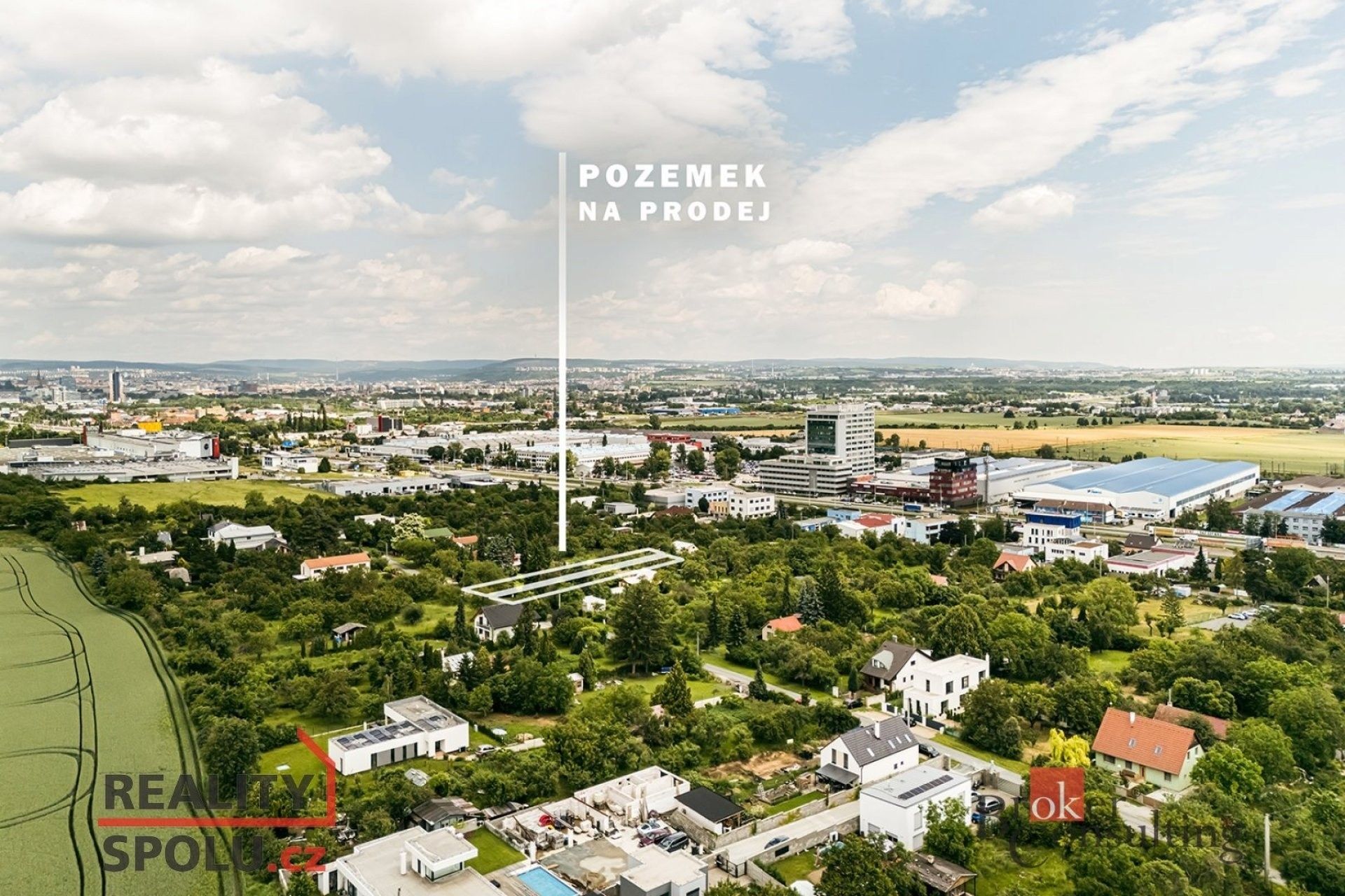 Pozemky pro bydlení, Moravanské lány, Brno, 1 120 m²