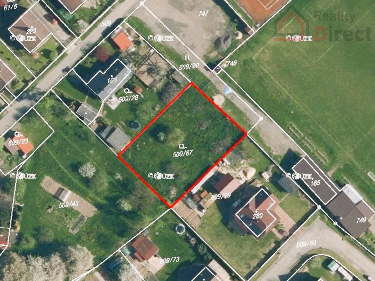 Pozemky pro bydlení, Skalsko, 975 m²