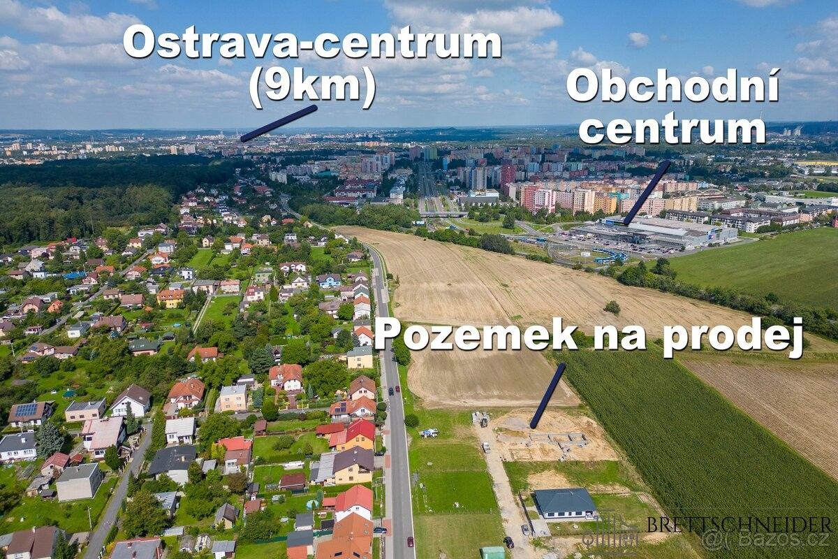 Pozemky pro bydlení, Ostrava, 724 00, 964 m²