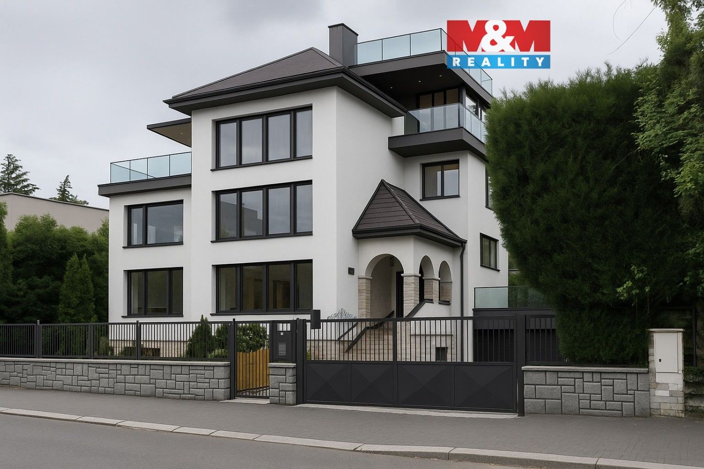 Rodinné domy, Korandova, Praha, 233 m²