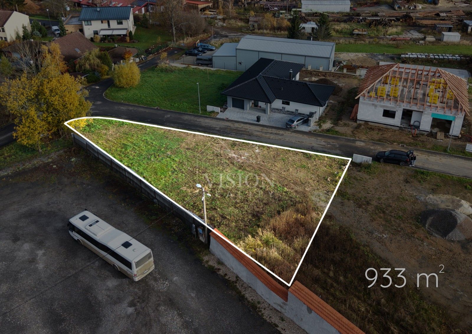 Pozemky pro bydlení, Mladá Vožice, 933 m²