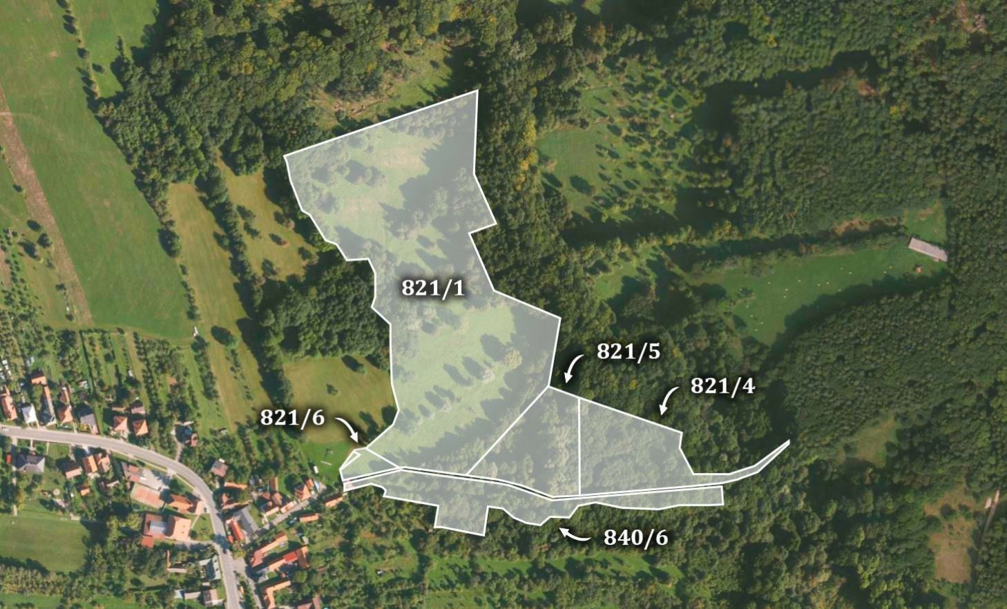 Louky, Petrůvka, 30 633 m²