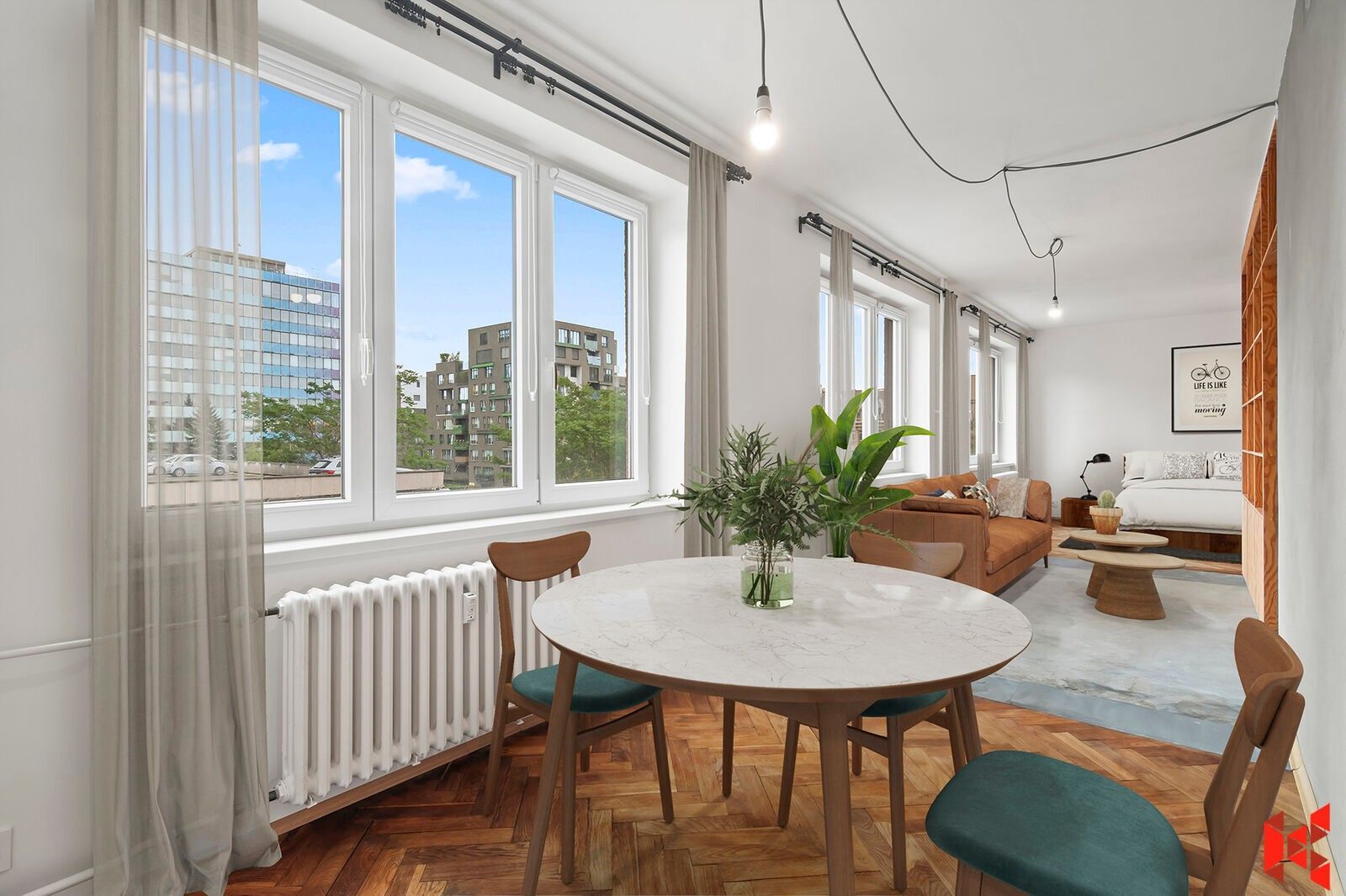 2+1, Moldavská, Praha, 52 m²