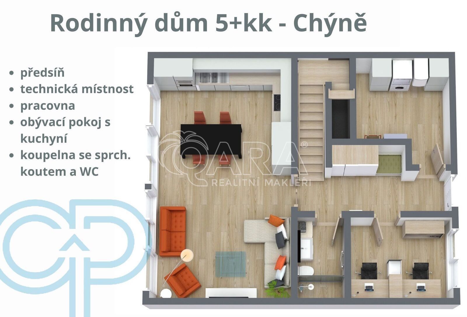 Prodej rodinný dům - Turonská, Chýně, 125 m²