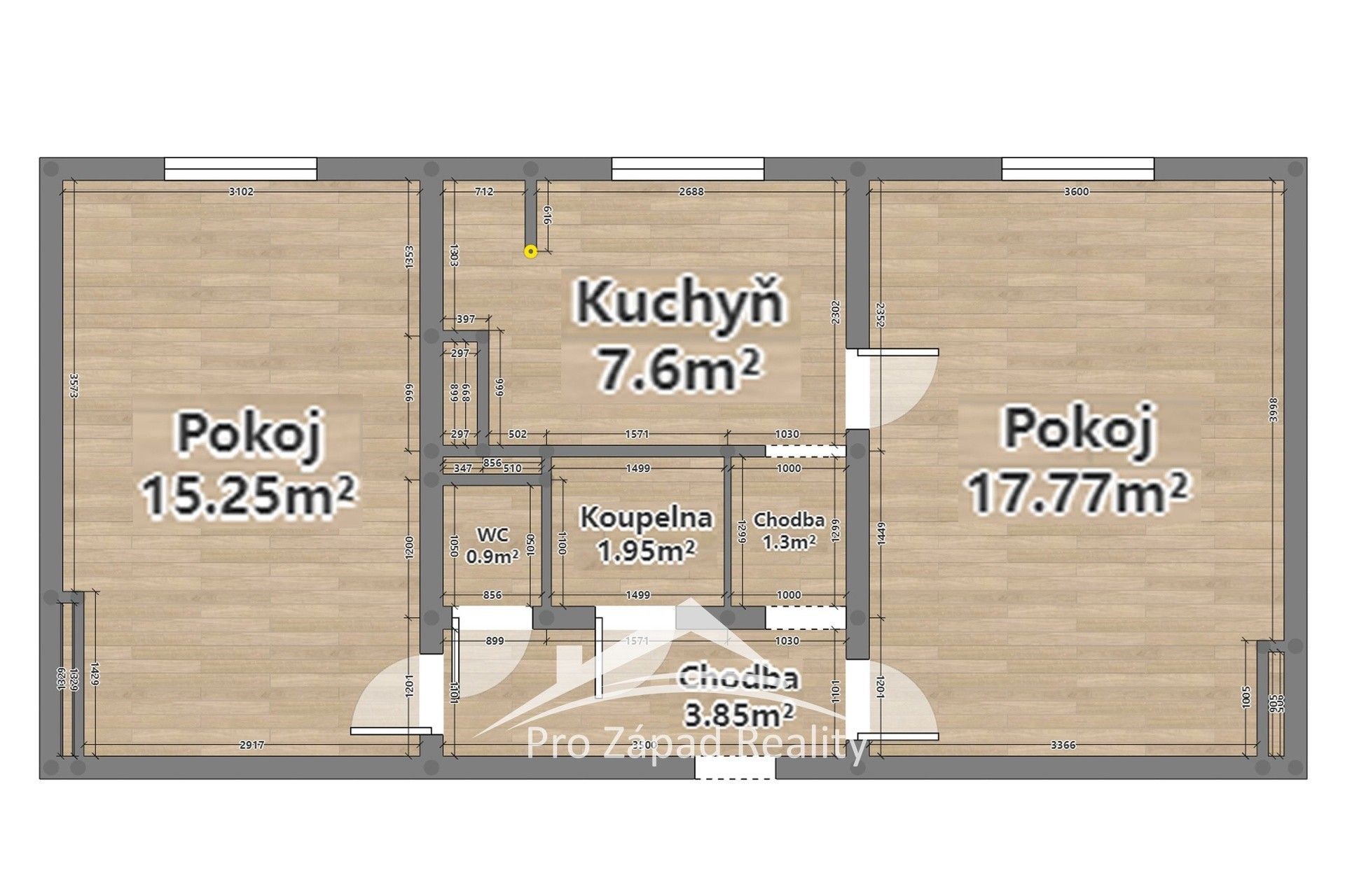 Prodej byt 2+1 - Klatovy II, Klatovy, 51 m²