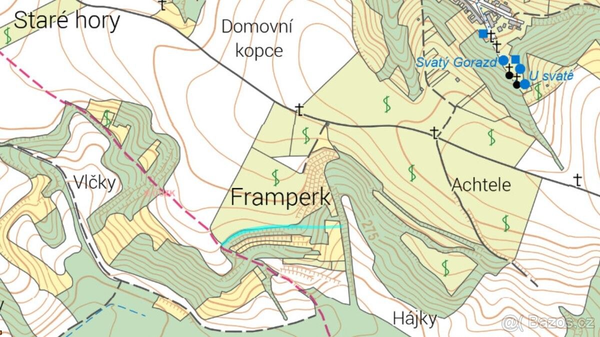 Prodej pozemek - Křepice u Hustopečí, 691 65, 259 m²