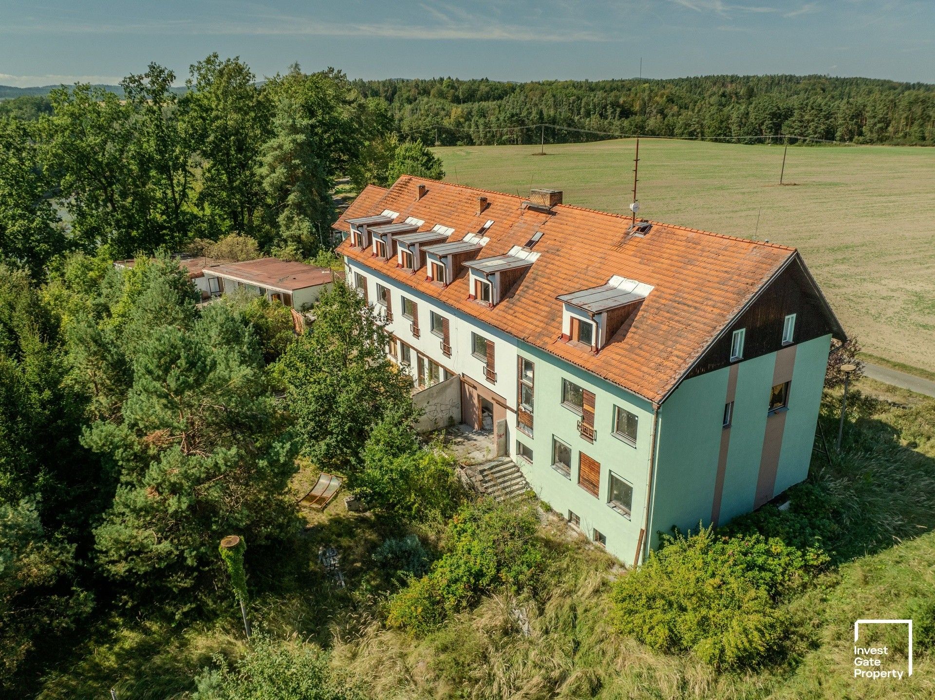 Prodej činžovní dům - Dražíč, 1 m²