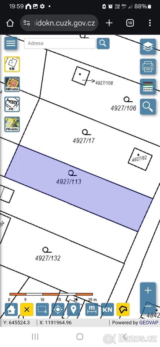 Pozemky pro bydlení, Znojmo, 669 02