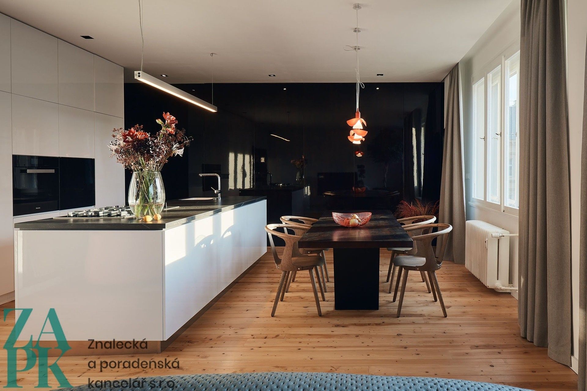 3+kk, Lodecká, Praha, 105 m²