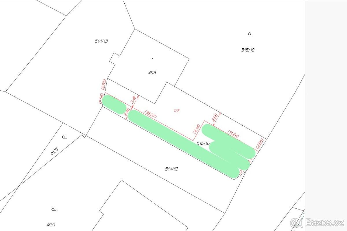 Pronájem zahrada - Davle, 252 06, 117 m²