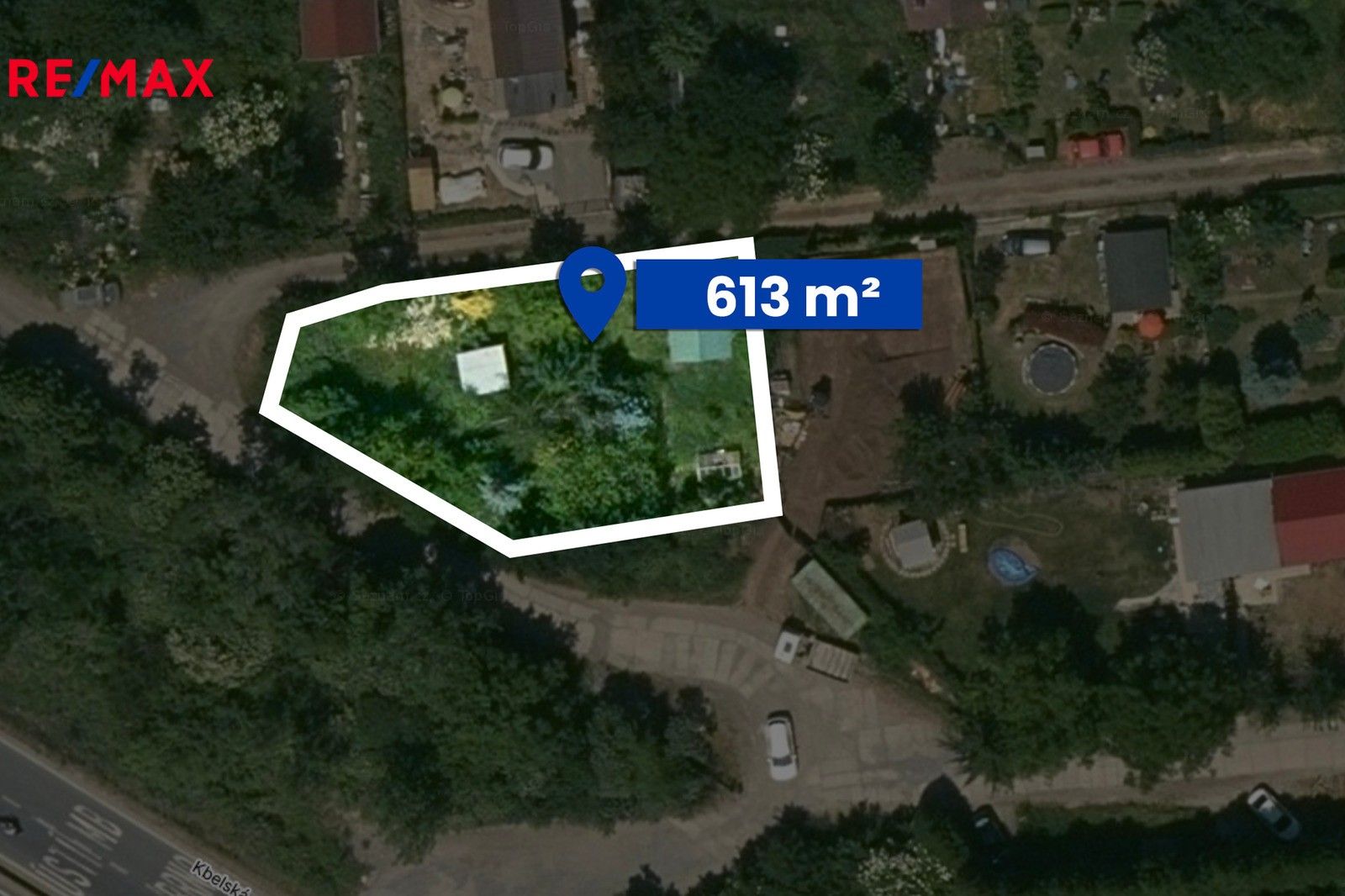 Pozemky pro bydlení, Praha, 613 m²