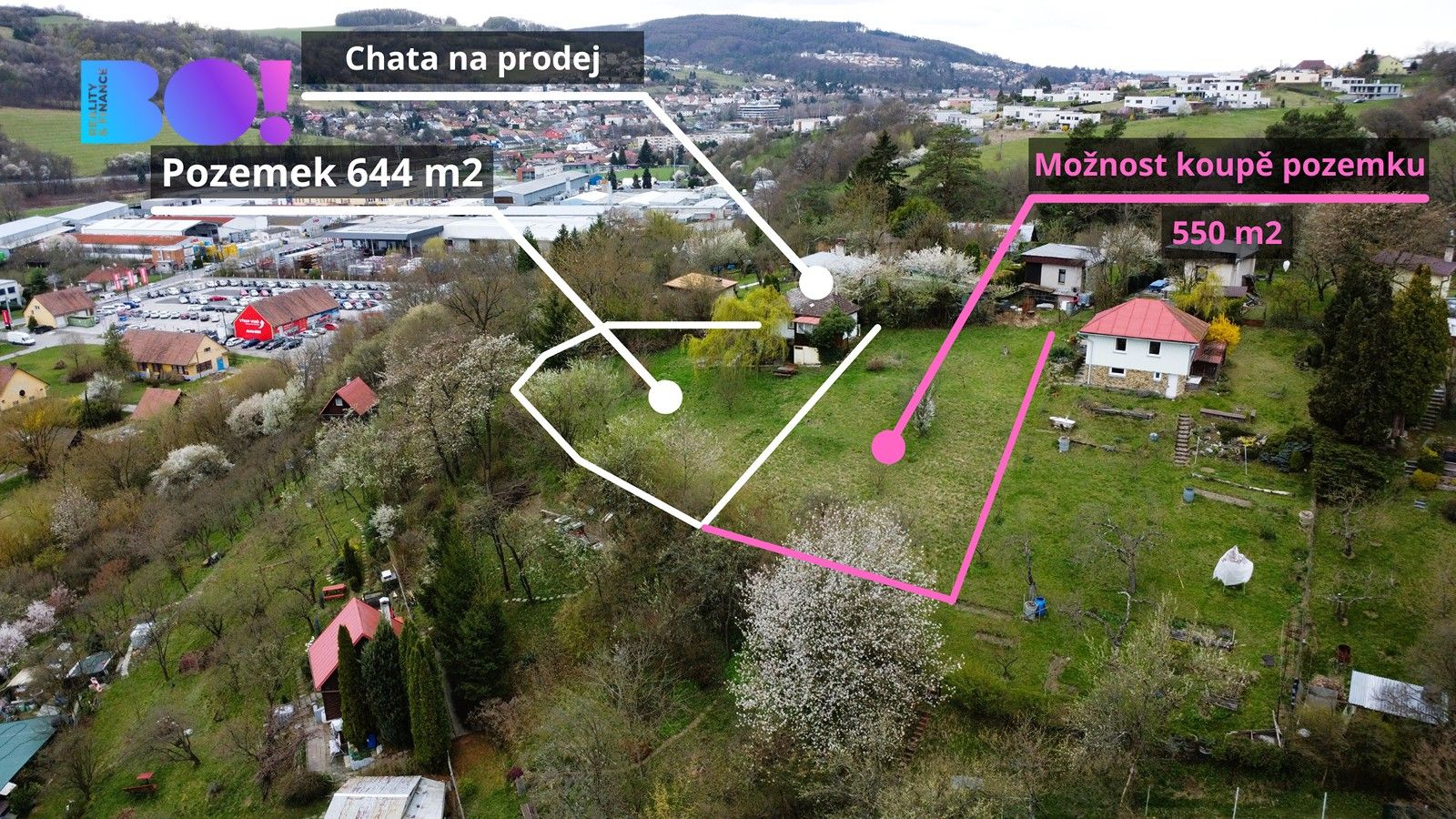 Chalupy, Kosov II, Zlín, 66 m²