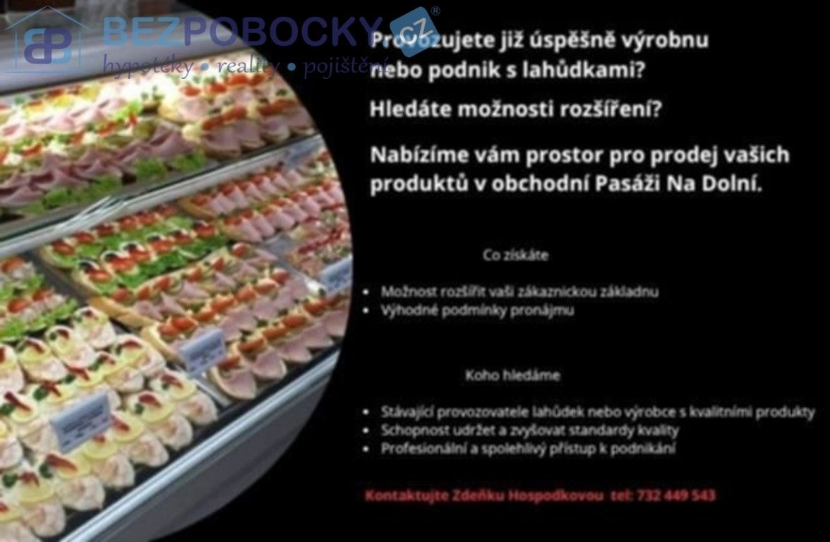 Kanceláře, Dolní, Havlíčkův Brod, 50 m²