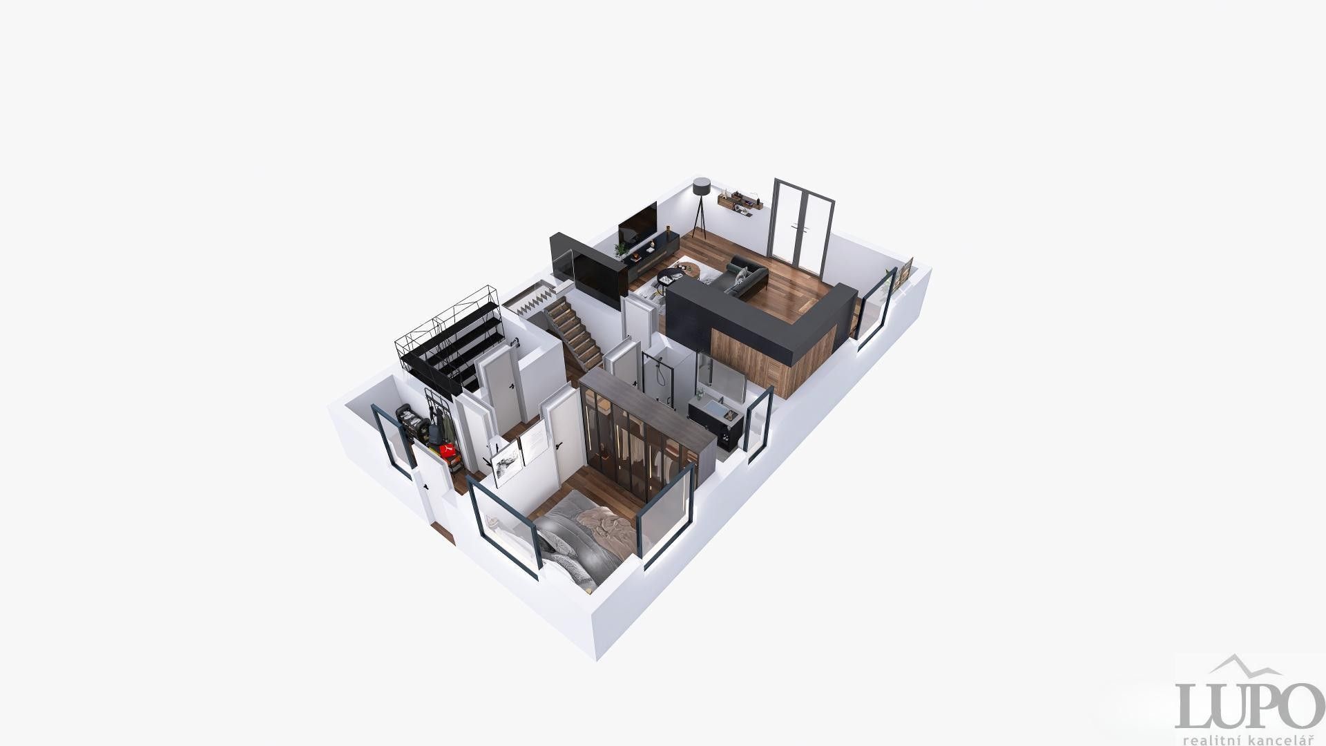 Prodej byt 5+kk - Spojovací, Úžice, 128 m²