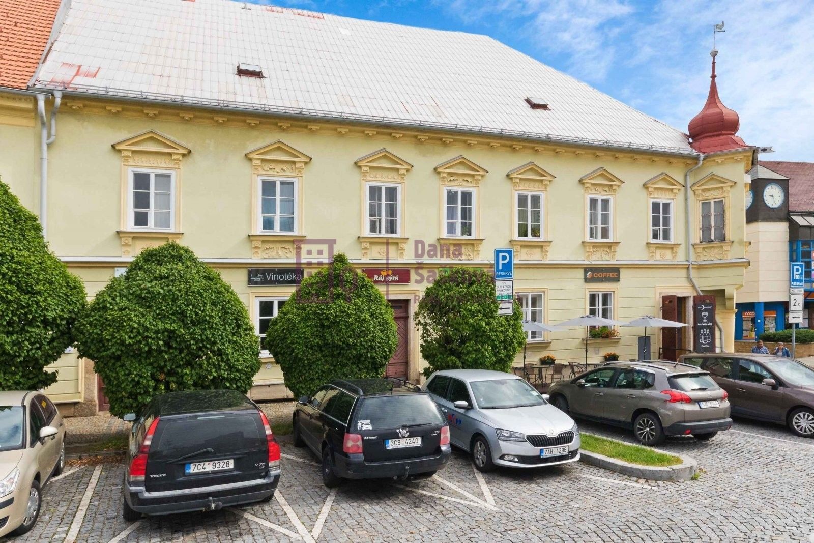 Kanceláře, Masarykovo náměstí, Jindřichův Hradec, 29 m²