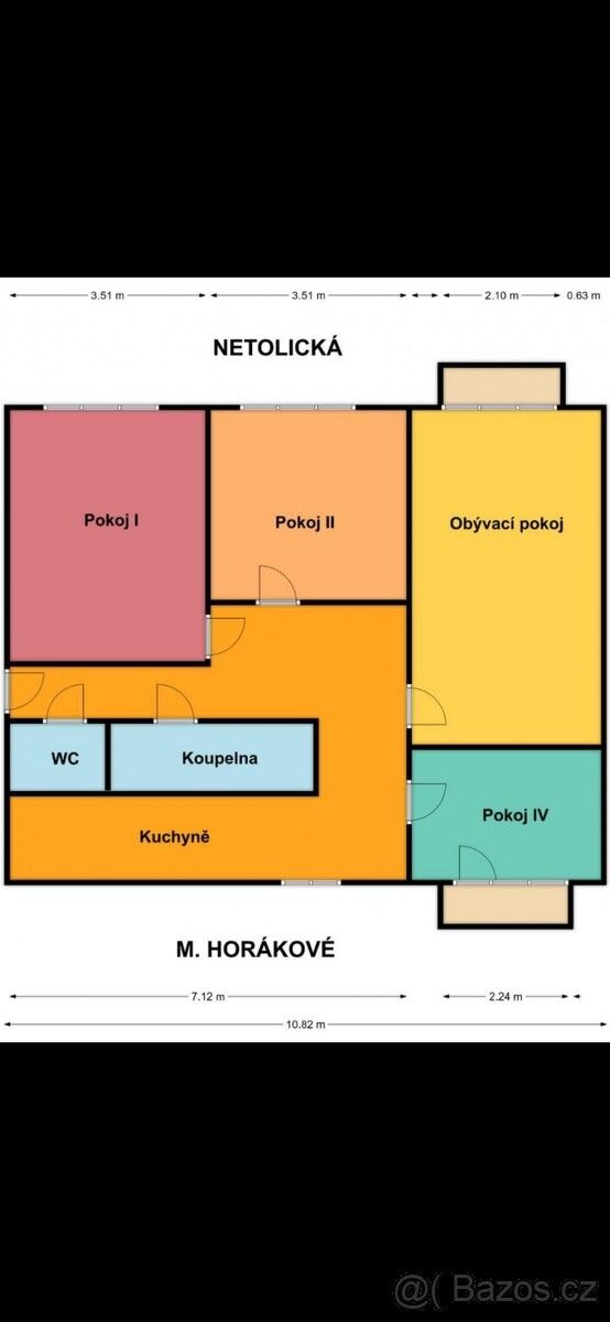 4+1, České Budějovice, 370 05, 78 m²