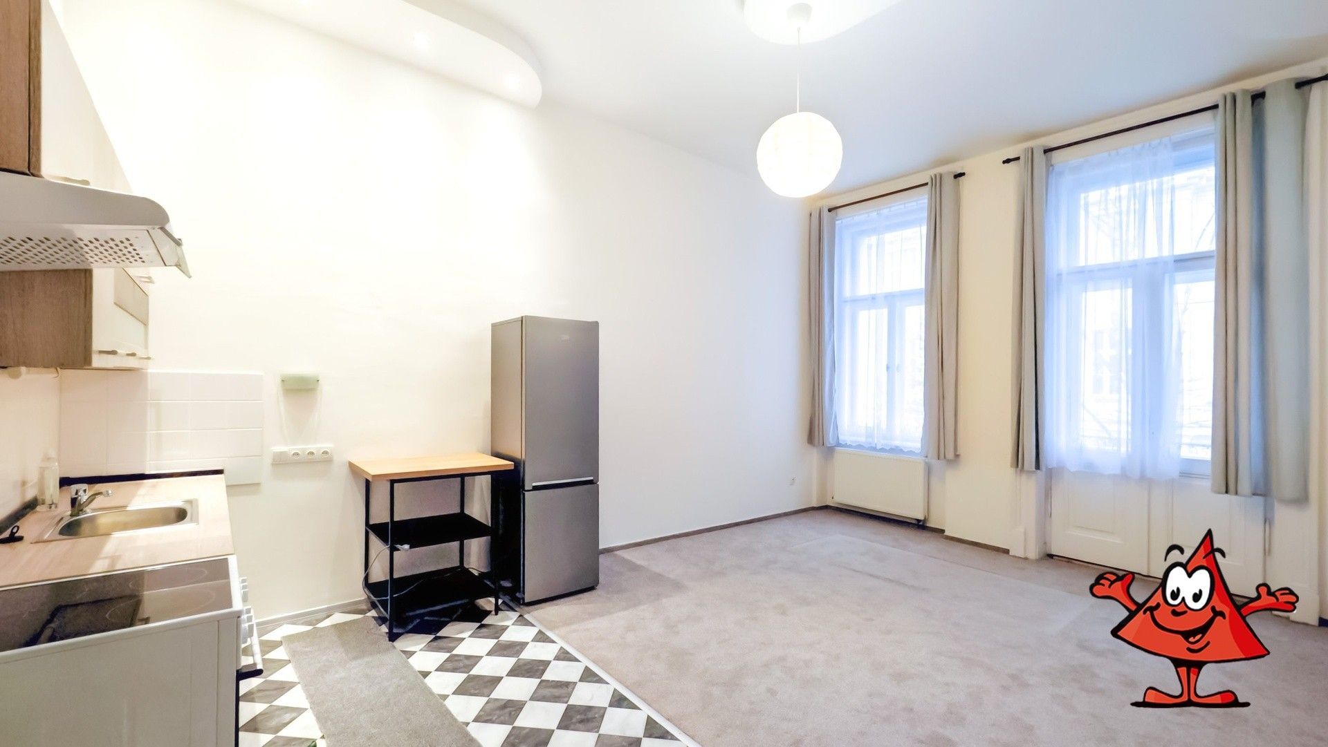 2+kk, Preslova, Praha, 60 m²