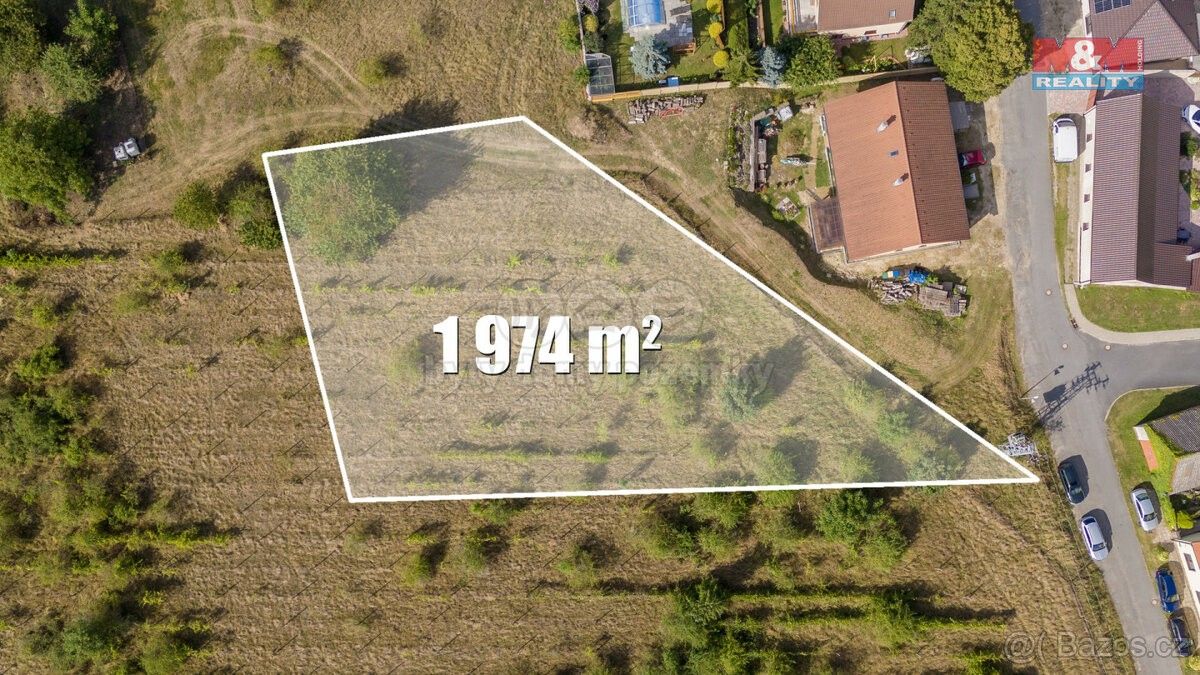 Prodej pozemek pro bydlení - Poříčany, 289 14, 1 974 m²