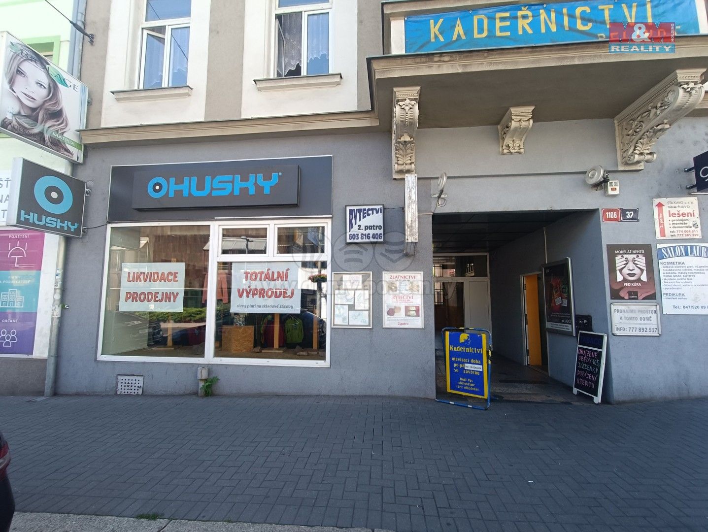 Obchodní prostory, Masarykova, Ústí nad Labem, 112 m²