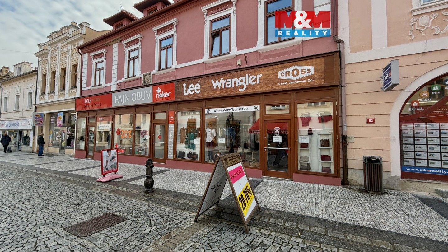 Obchodní prostory, Pražská, Louny, 100 m²