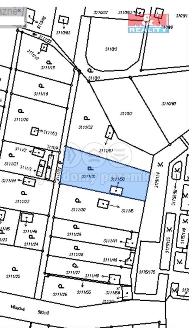 Prodej zahrada - Louny, 440 01, 664 m²