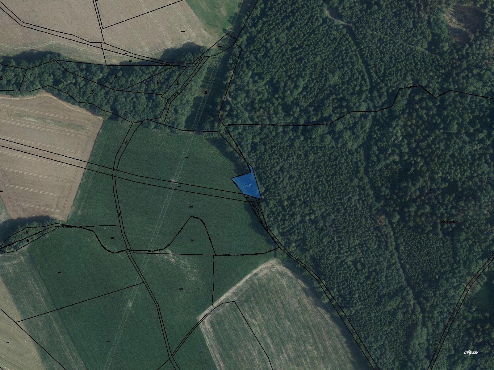 Prodej zemědělský pozemek - Jeřišno, 1 131 m²