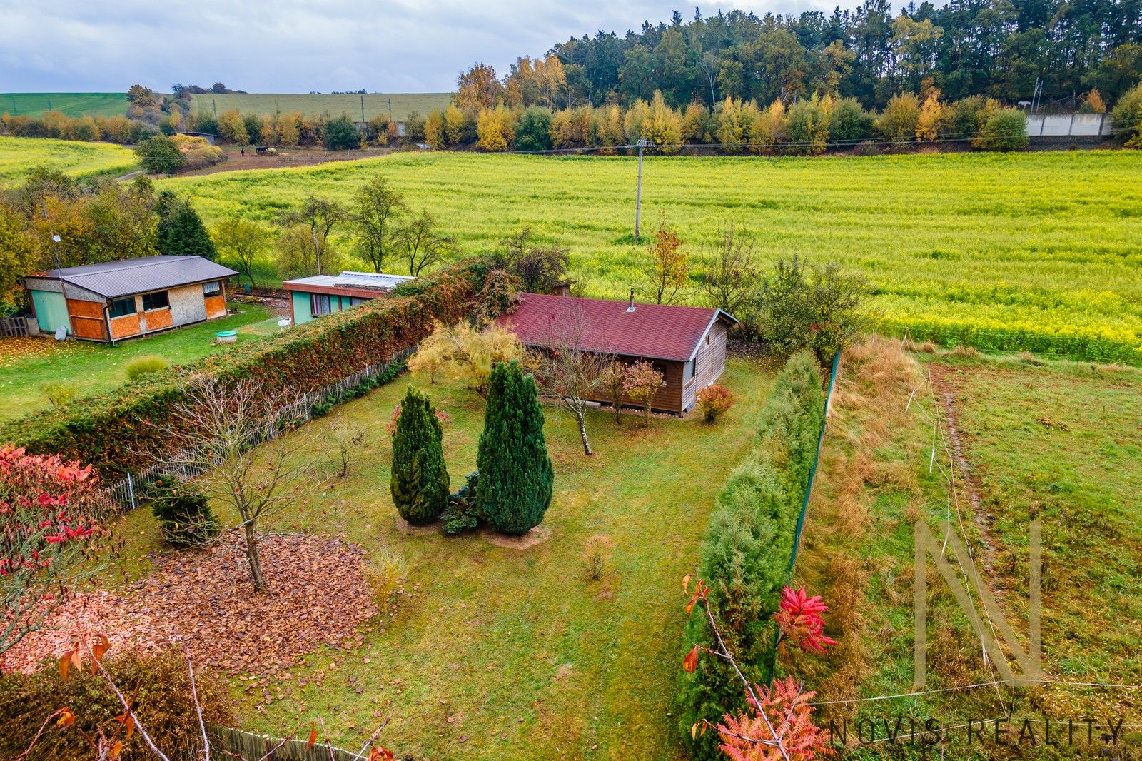 Chaty, Pňovany, 33 m²