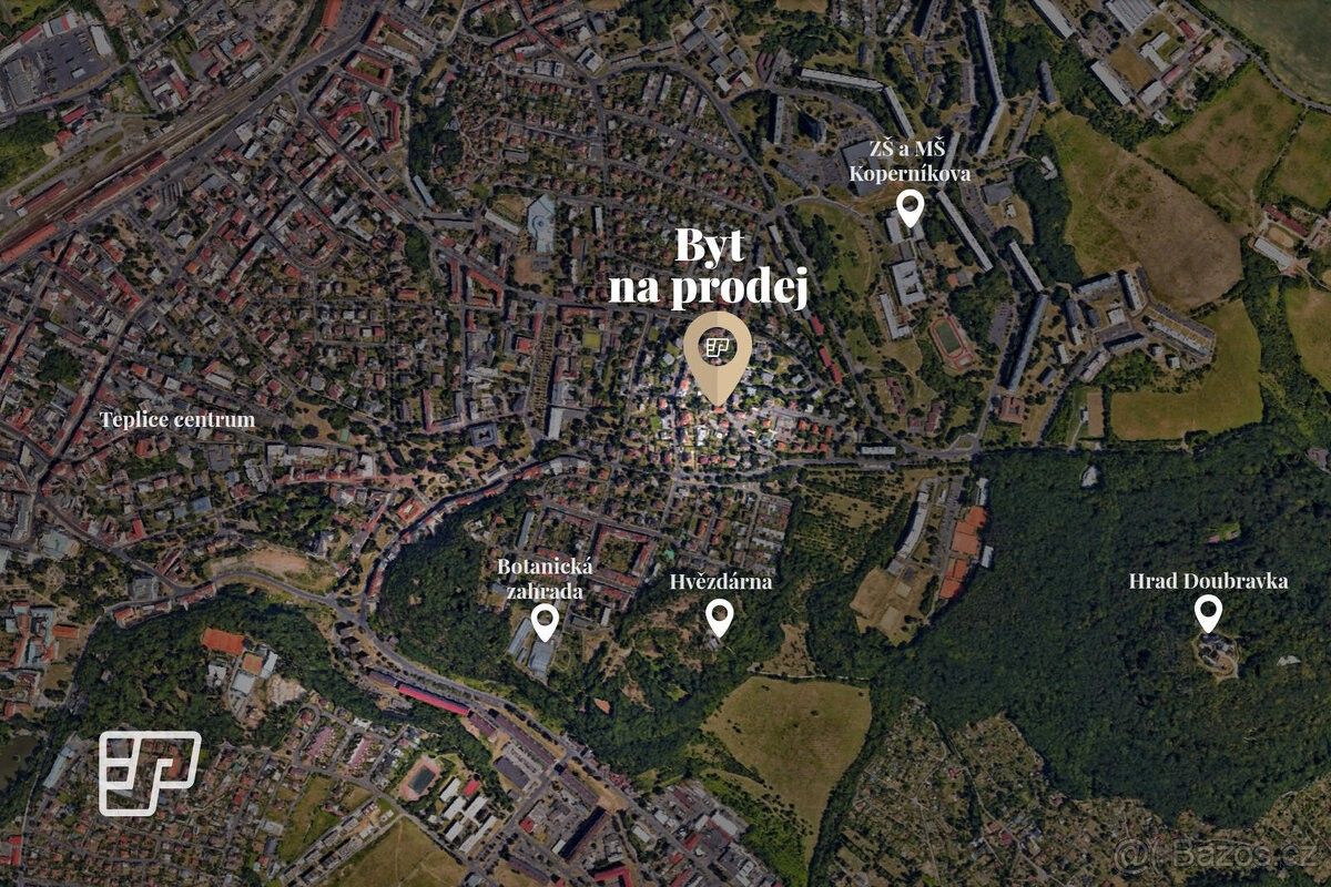 Prodej byt 3+1 - Teplice, 415 01, 64 m²