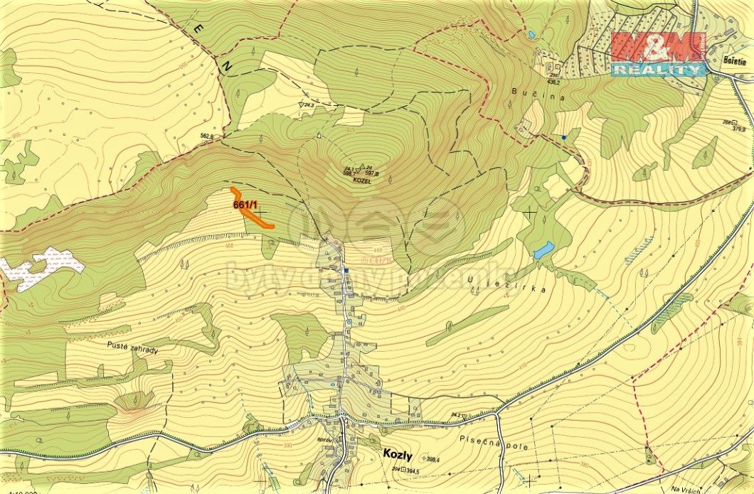 Prodej les - Česká Lípa, 470 01, 3 340 m²