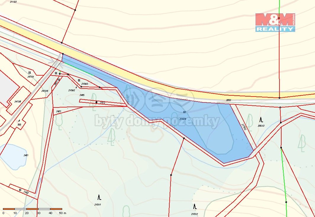 Prodej louka - Valkeřice, 407 24, 4 462 m²